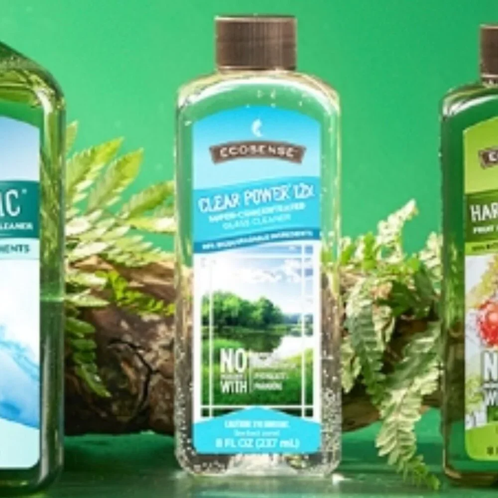 Ecosense Clear Power 12x Glass Cleaner plant-derived / biodegradable - 8 fl. oz.